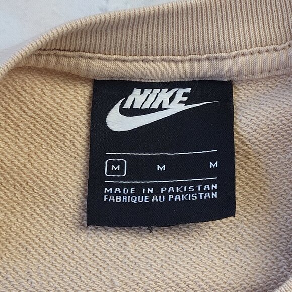 Nike woman’s cream / tan color Icon Clash Tee short sleeve size M - Picture 5 of 10